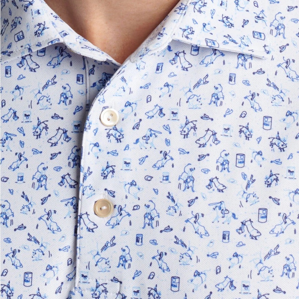 Peter Millar Rodeo Performance Mesh Polo size XXL